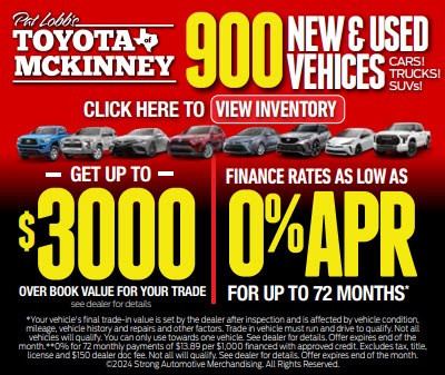 Pat Lobb Toyota of McKinney in McKinney, TX 75070