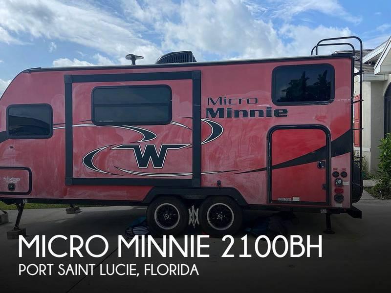 2019 Winnebago Micro Minnie 2100BH 21ft for Sale