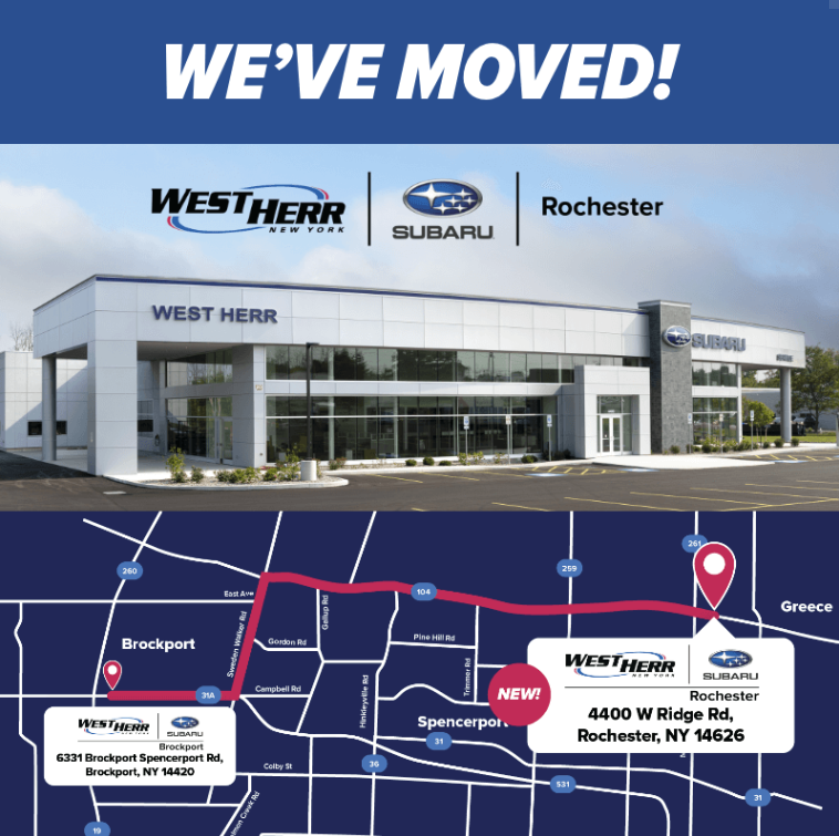 WEST HERR SUBARU OF Rochester in Rochester, NY 14626