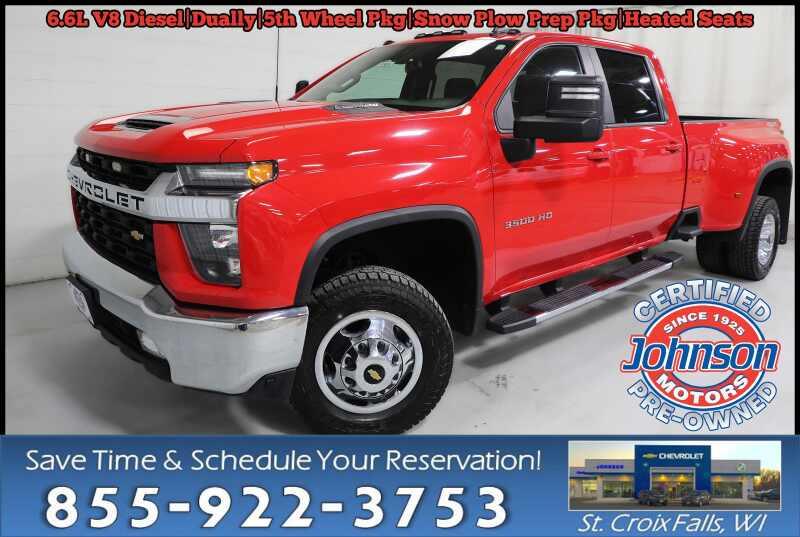 2021 Chevrolet Silverado 3500 Red, 29K miles for Sale
