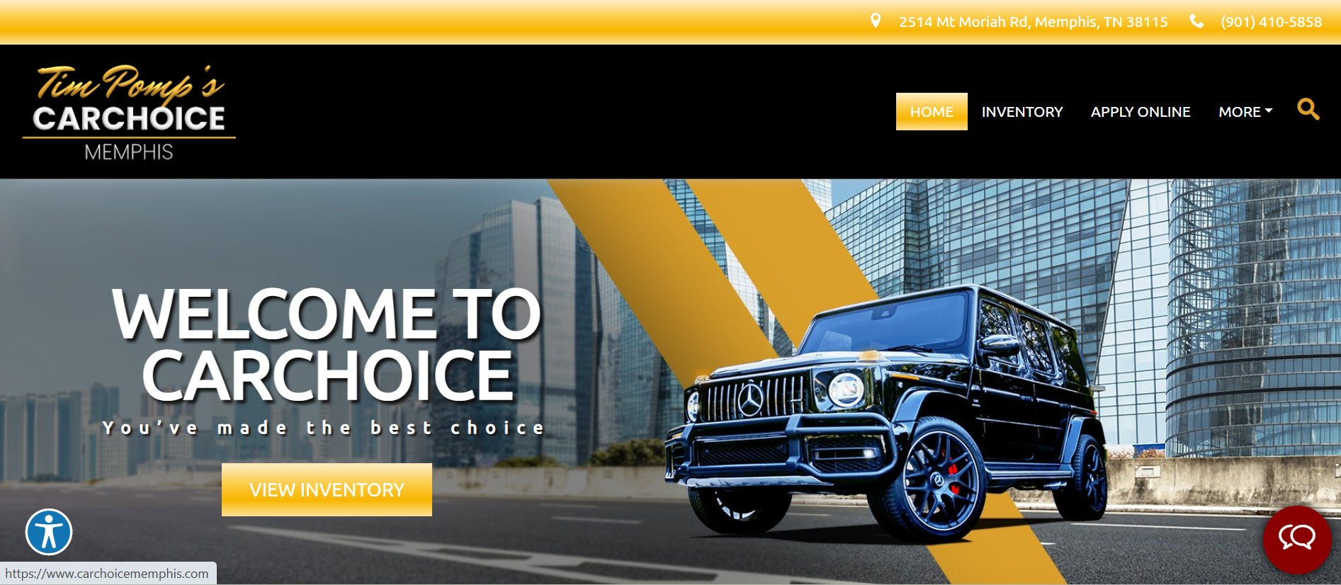 CARCHOICE OF TENNESSEE, INC in Memphis, TN 38115
