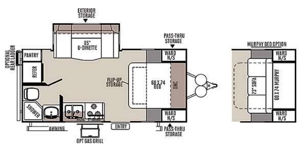 2015 Forest River Forest River RV Rockwood Mini Lite 2104S 21ft for Sale