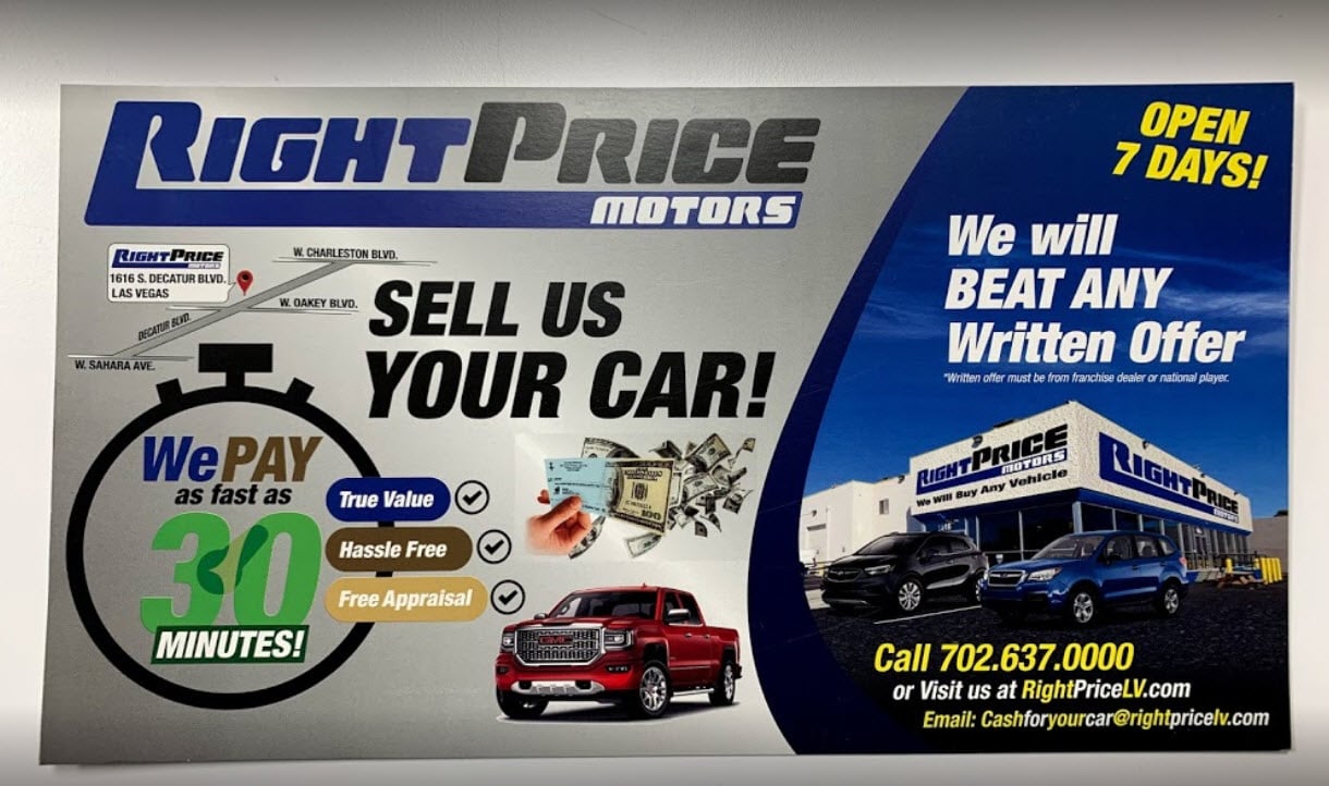 Right Price Motors in Las Vegas, NV 89102