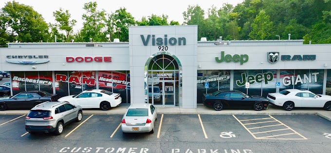Vision Dodge Chrysler Jeep Ram in Rochester, NY 14625