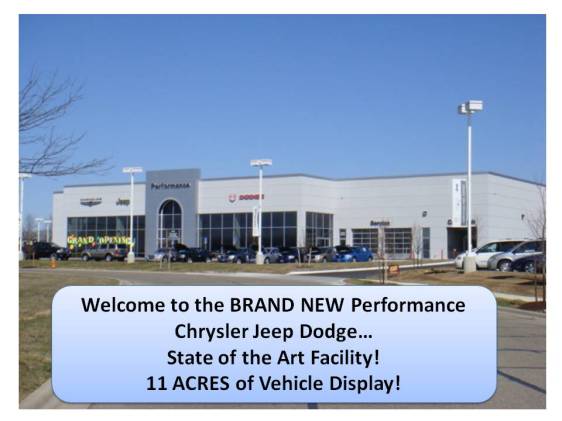 Performance Chrysler Jeep Dodge RAM in Columbus, OH 43228