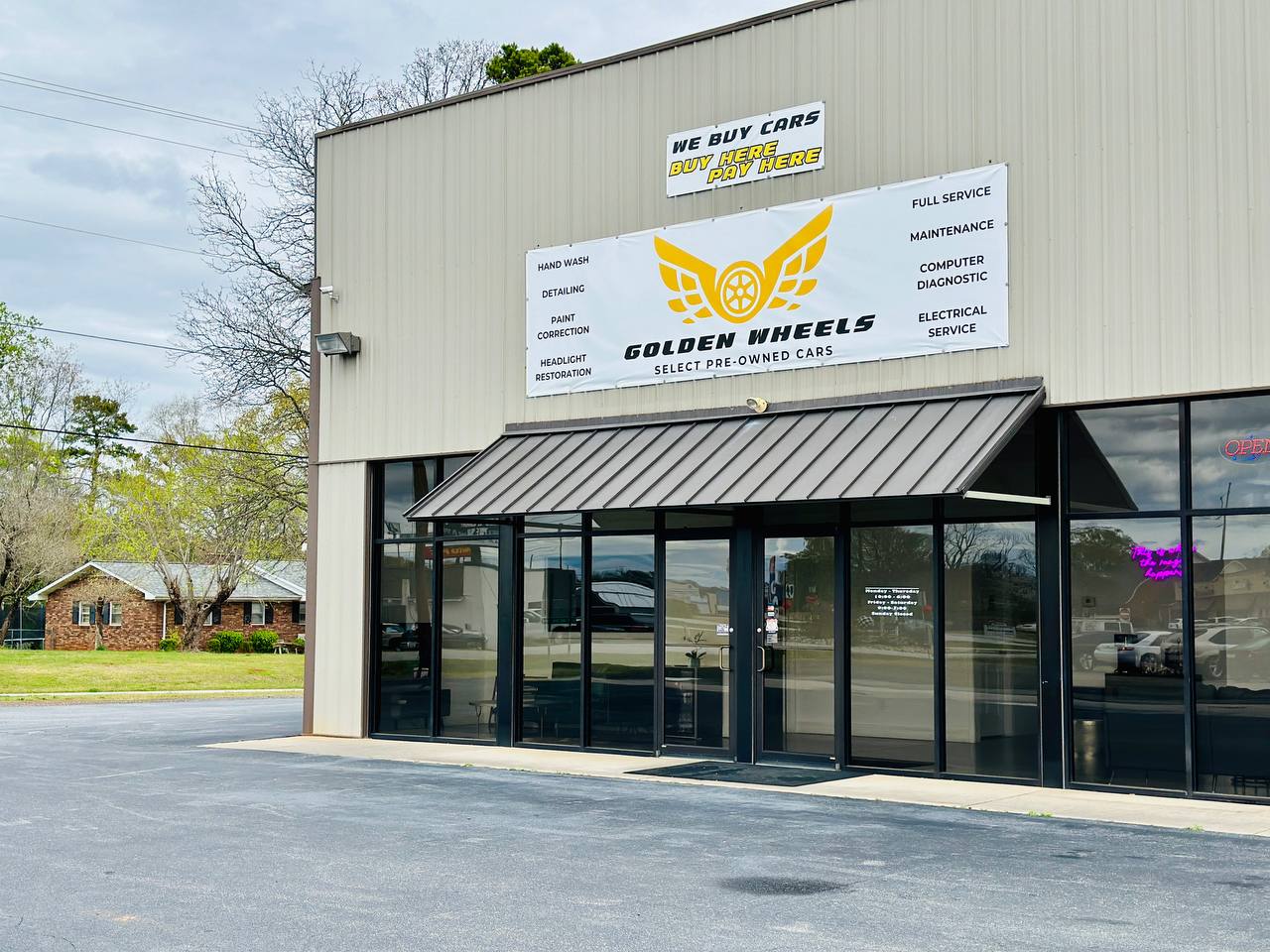 Golden Wheels in Wellford, SC 29385