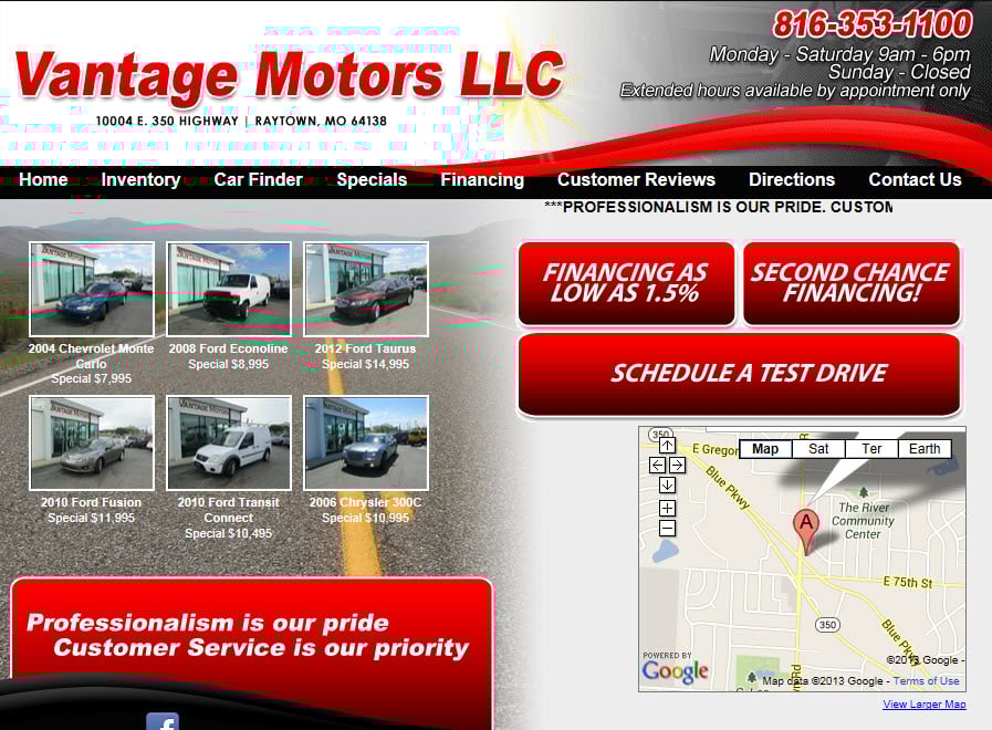 Vantage Motors in Raytown, MO 64138