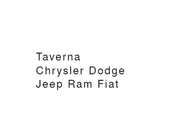 Taverna Chrysler Dodge Jeep Ram Fiat in Plantation, FL 33317