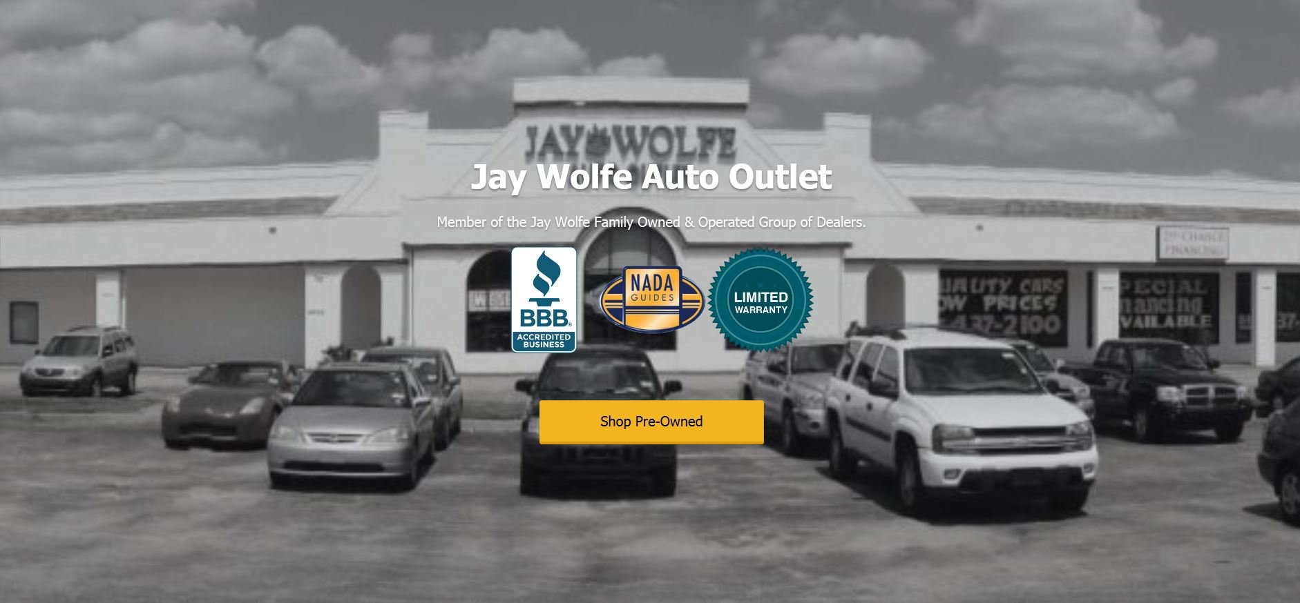 Jay Wolfe Automotive Outlet- Northland in Kansas, MO 64155