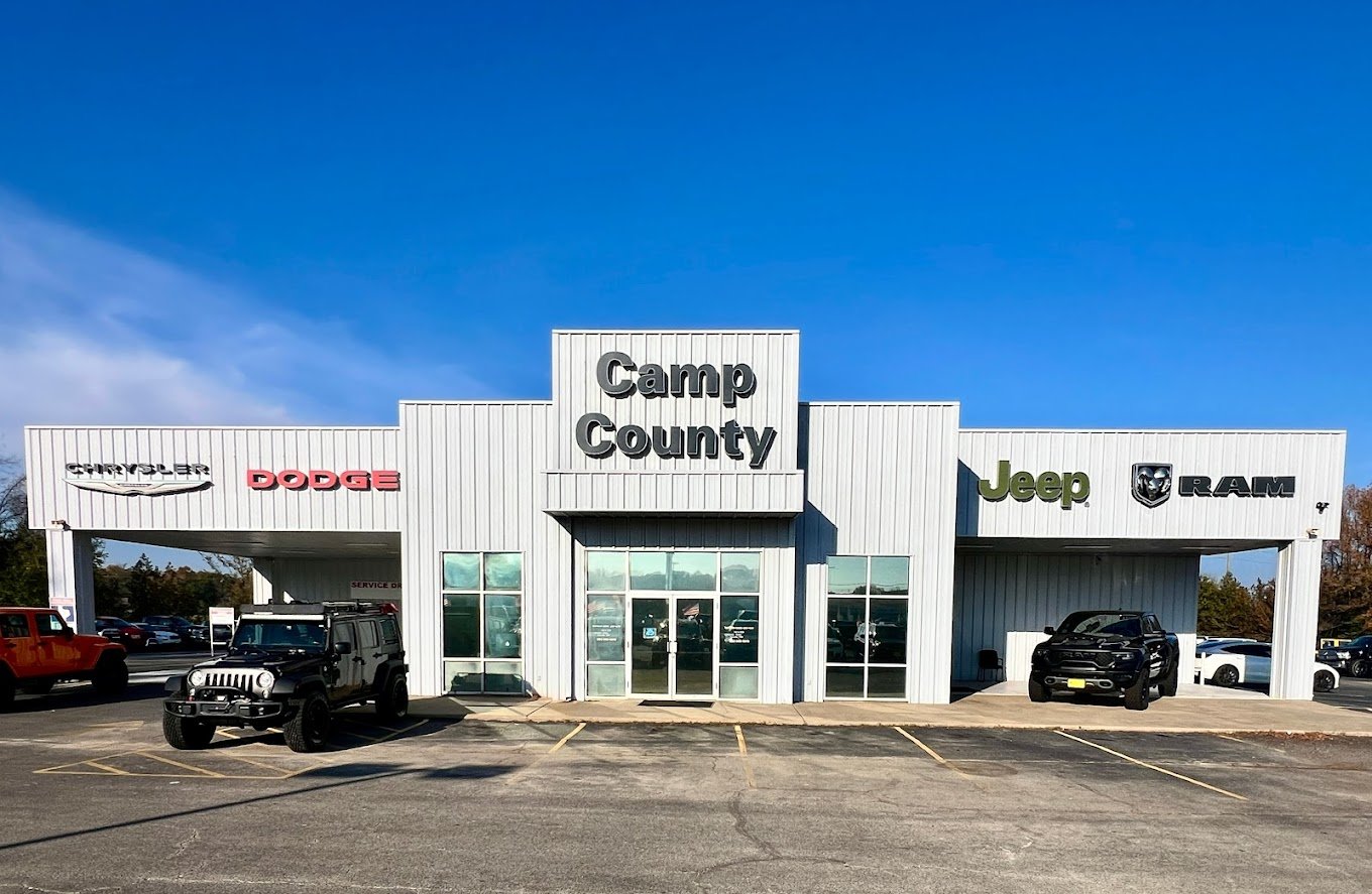 Camp County Chrysler Dodge Jeep Ram in Pittsburg, TX 75686