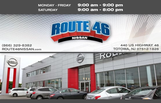 Route 46 Nissan in Totowa, NJ 07512