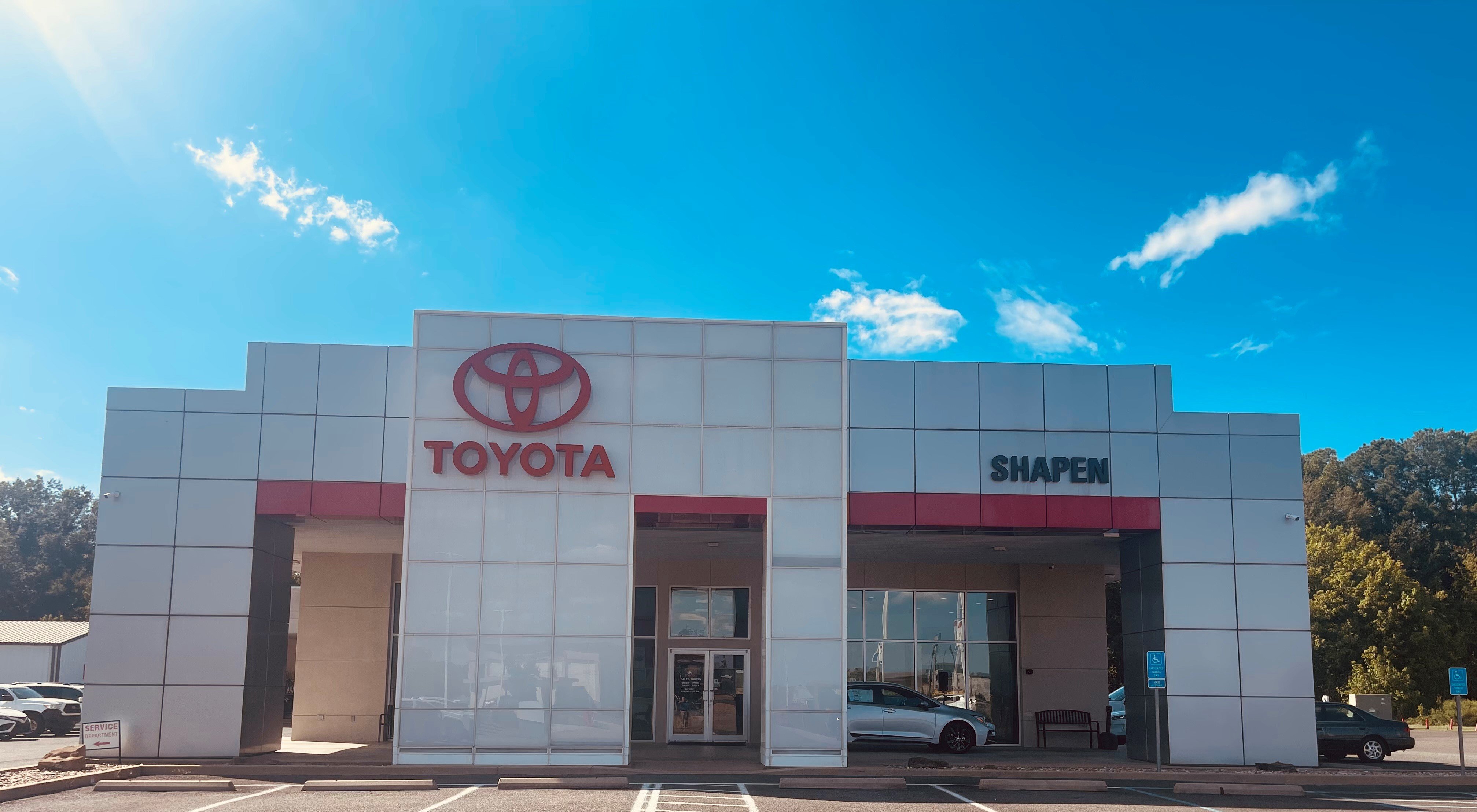 Shapen Toyota in Marshall, TX 75672