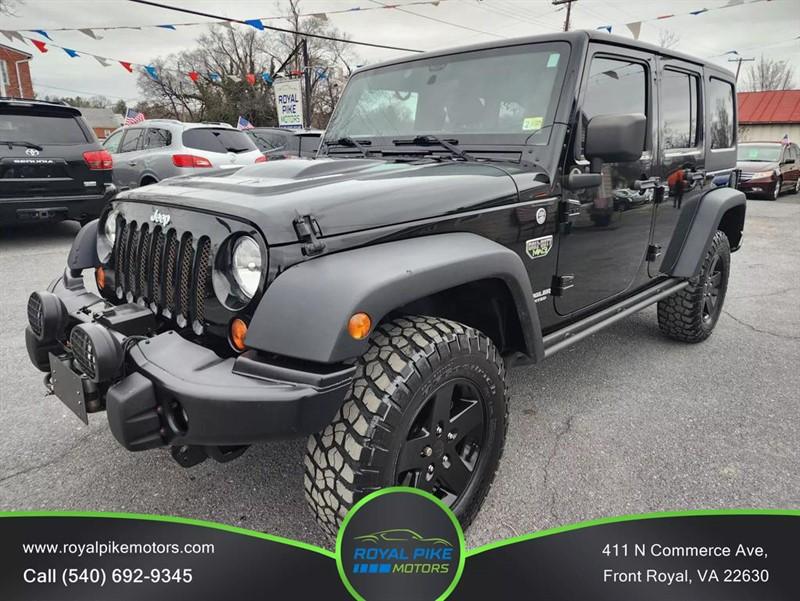 2012 Jeep Wrangler Unlimited Rubicon Sport Utility 4D SUV for Sale