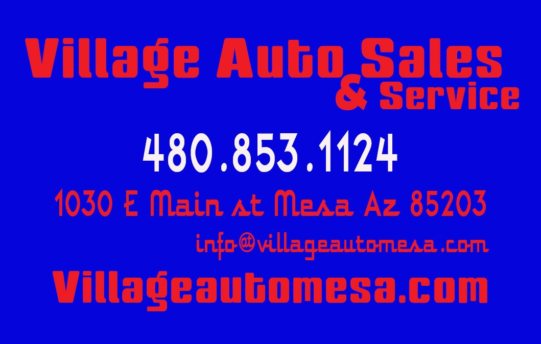 Village Auto Sales in Mesa, AZ 85203