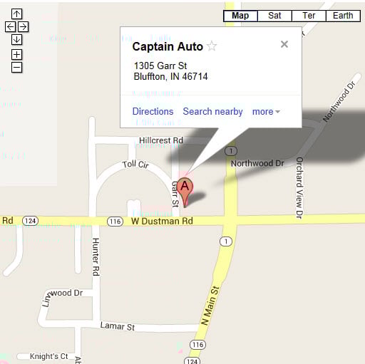 Captain's Auto Sales in Bluffton, IN 46714