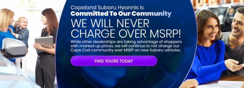 Copeland Subaru Hyannis in Hyannis, MA 02601