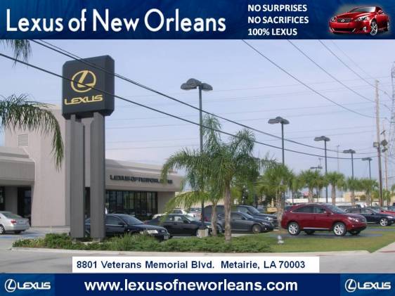Lexus of New Orleans in Metairie, LA 70003