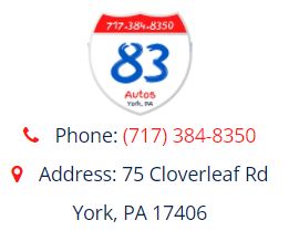 83 Auto LLC in York, PA 17406