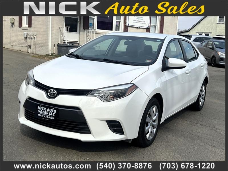 2016 Toyota Corolla LE CVT SEDAN 4-DR for Sale