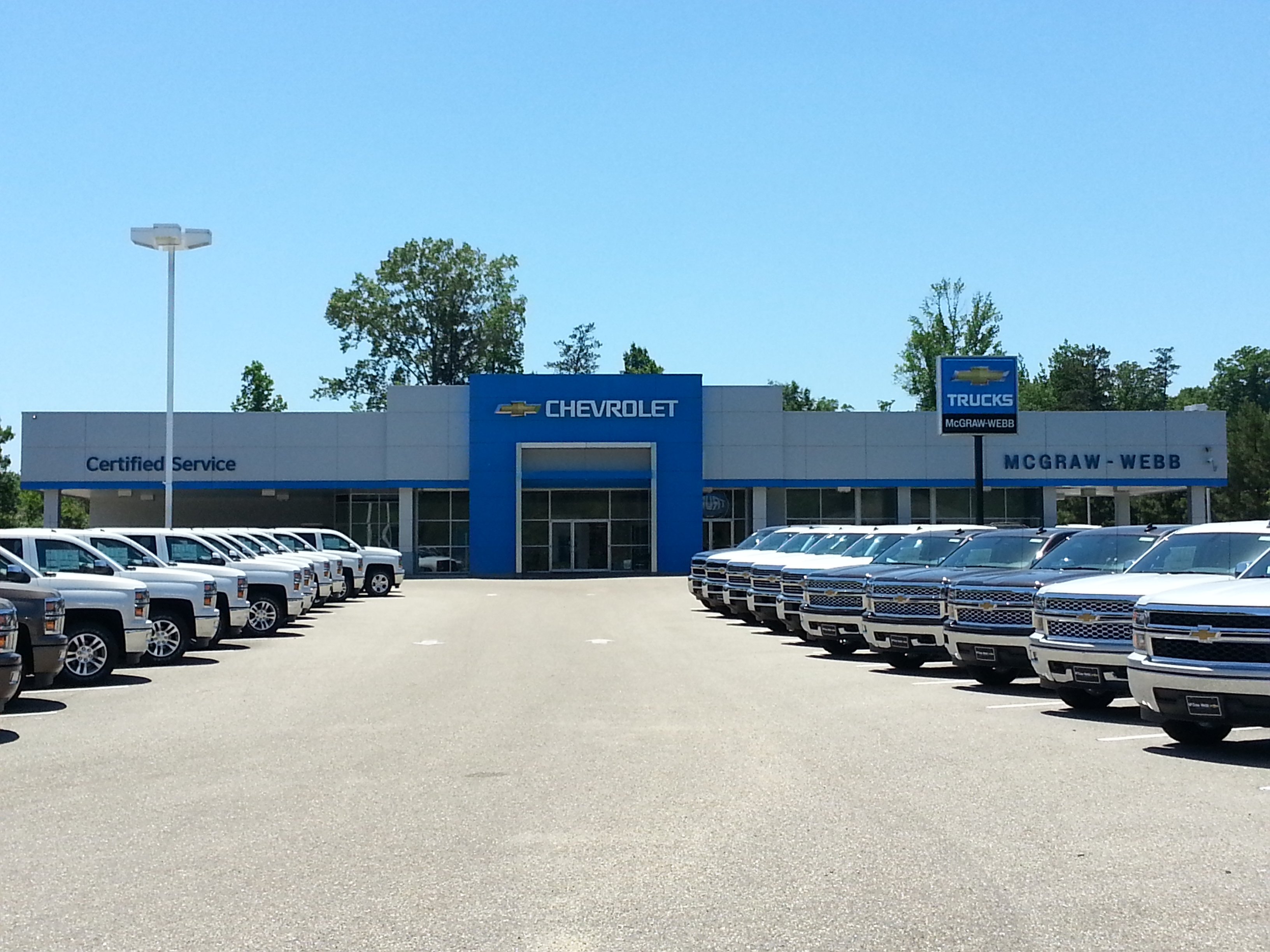 McGraw - Webb Chevrolet, Inc. in Camden, AL 36726