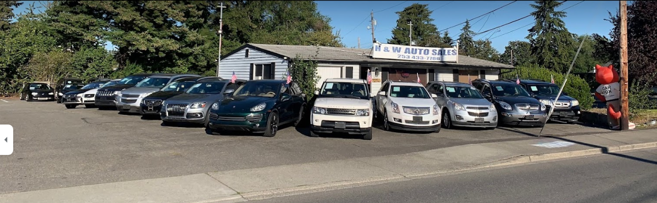 H&W AUTO SALES INC in Lakewood, WA 98499