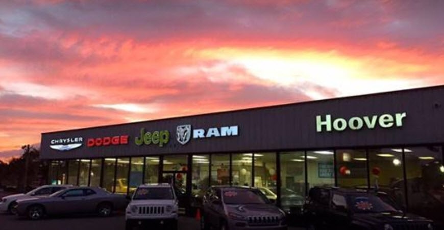 Hoover Moncks Corner Chrysler Dodge Jeep Ram in Moncks Corner, SC 29461