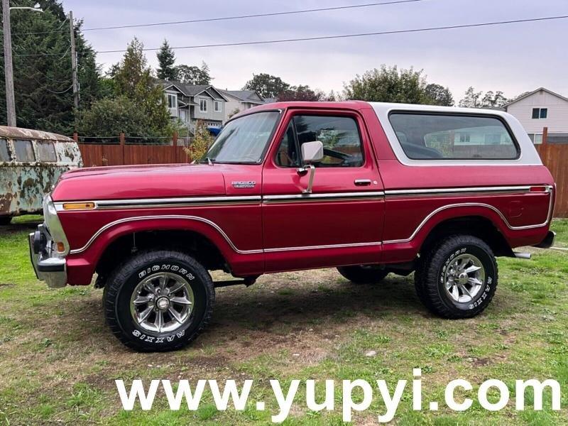 1979 Ford Bronco Custom 400 Automatic AC for Sale