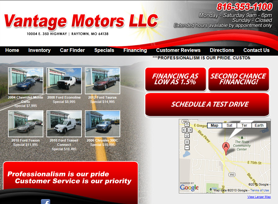 Vantage Motors in Raytown, MO 64138