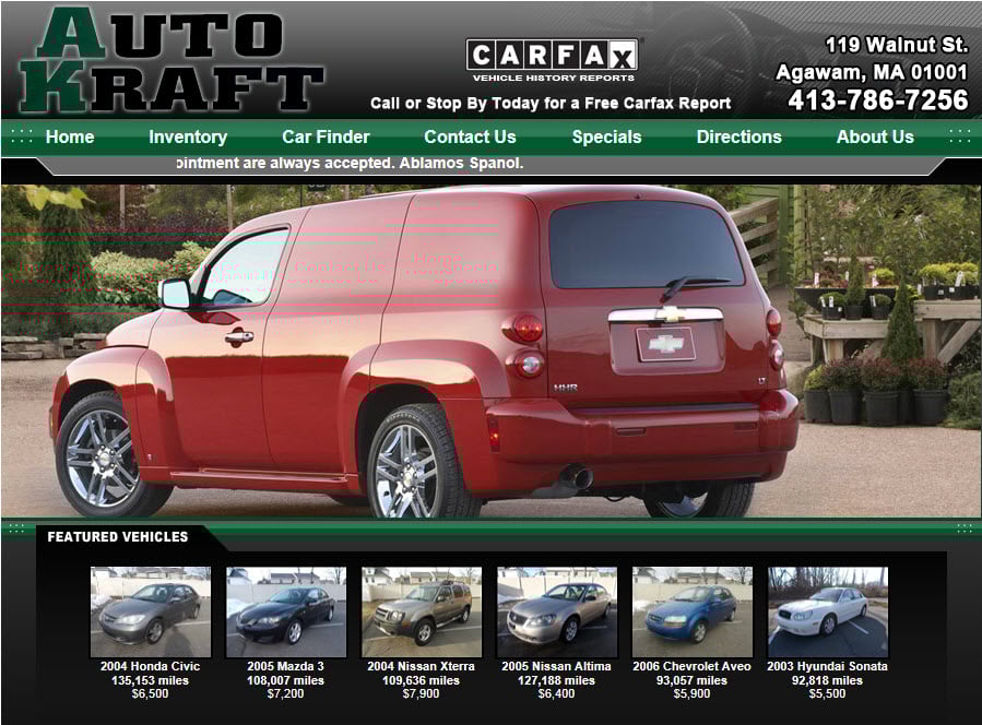Auto Kraft in Agawam, MA 01001