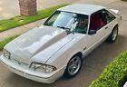 1989 Ford Mustang LX 1989 Ford Mustang Hatchback White RWD Manual LX for Sale