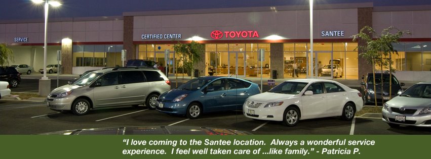 Toyota Certified Center of Santee in Santee, CA 92071