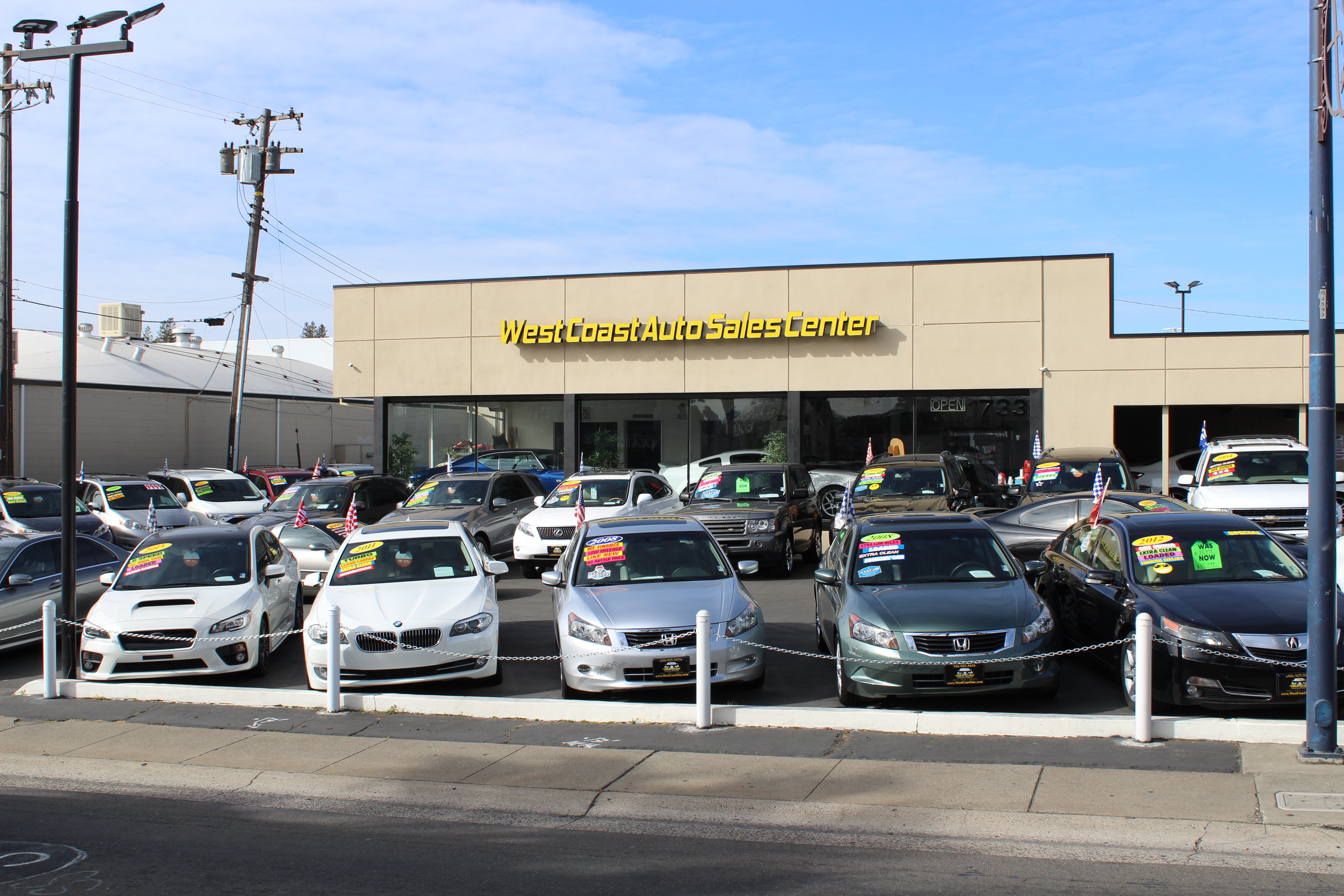 West Coast Auto Sales Center in Sacramento, CA 95825