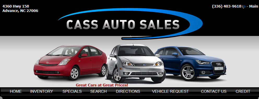 Cass Auto Sales in Advance, NC 27006