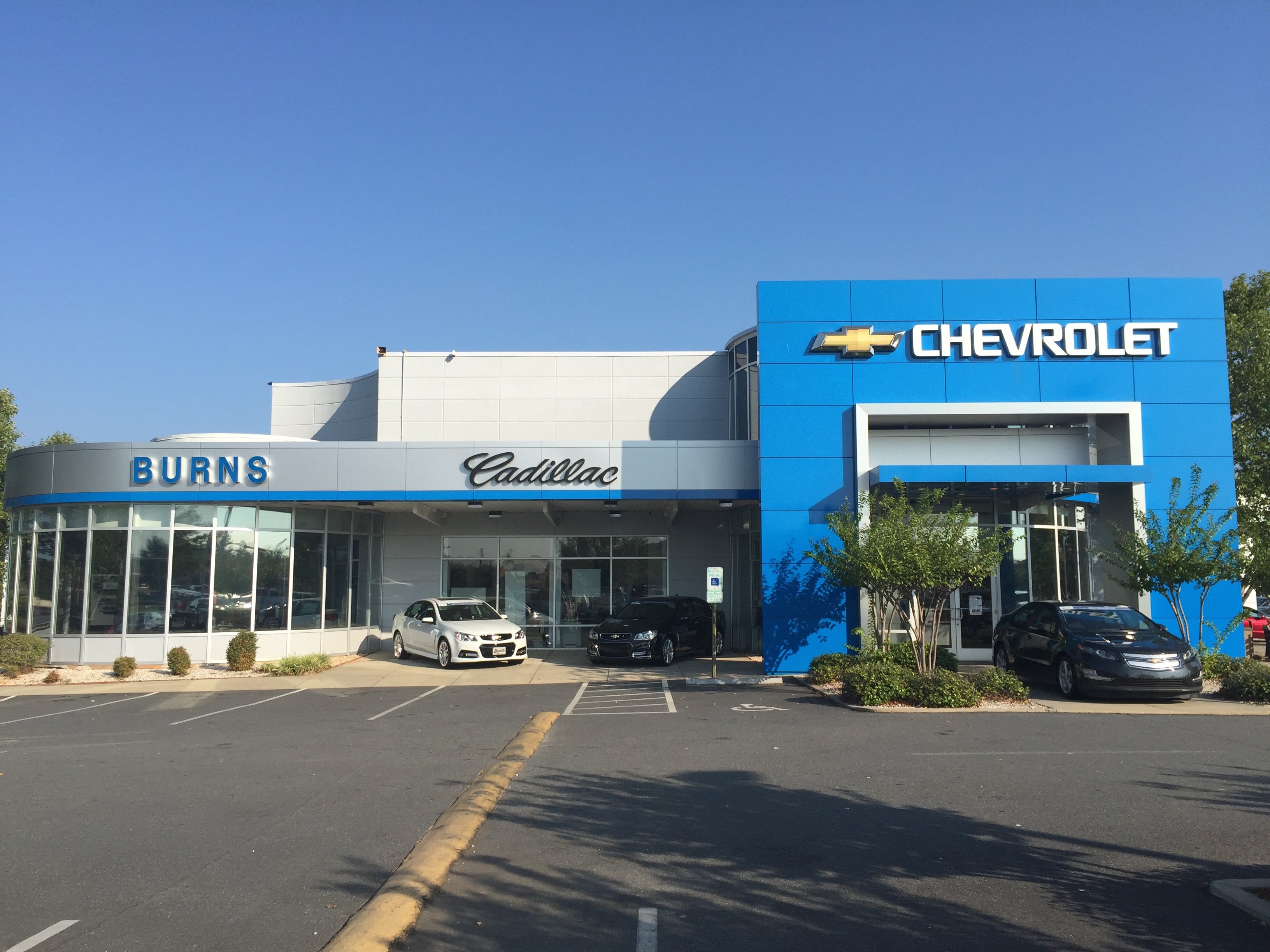 Burns Chevrolet Cadillac in Rock Hill, SC 29732
