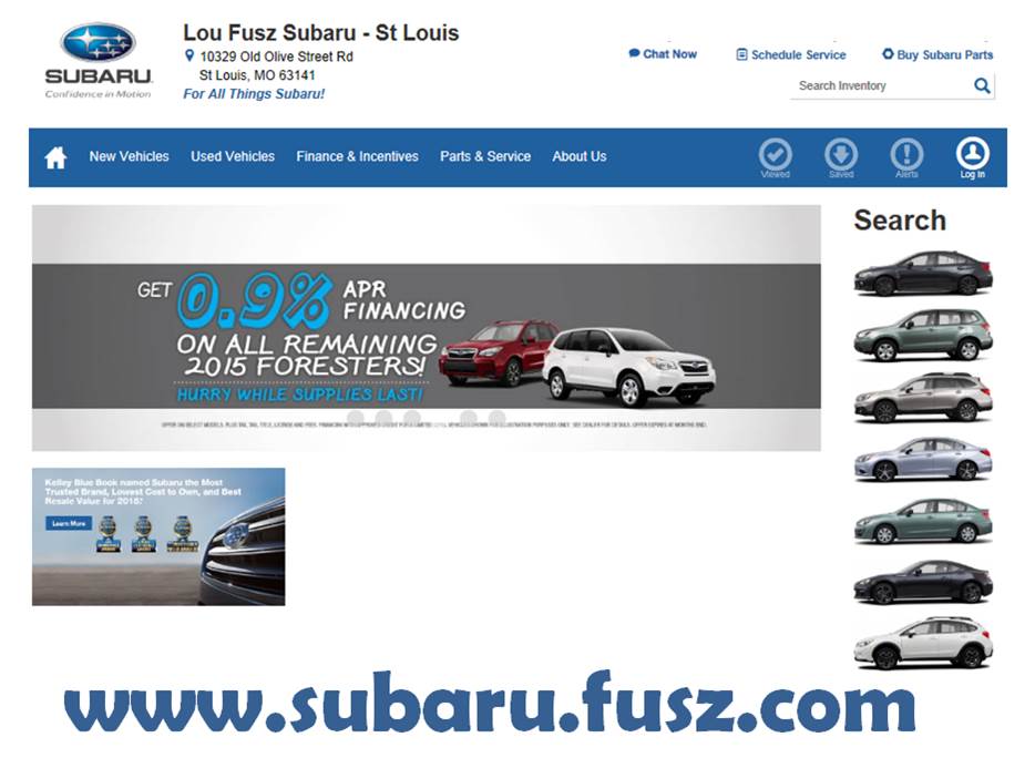 Lou Fusz Subaru of St. Louis in Creve Coeur, MO 63141