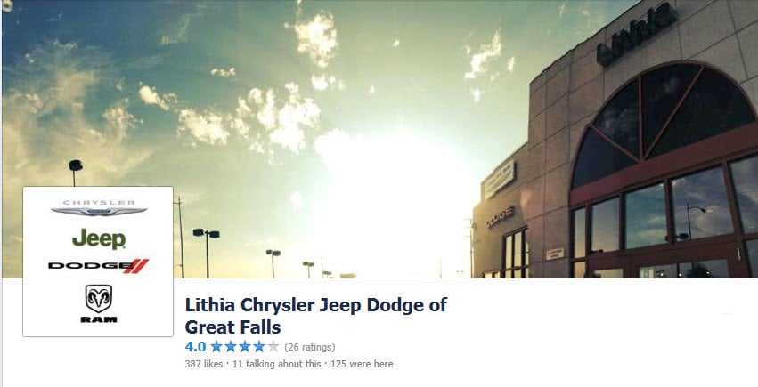 Lithia Chrysler Dodge Jeep Ram of Great Falls in Great Falls, MT 59405
