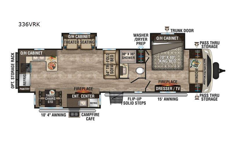 2019 Venture RV Sport Trek Touring Edition 336VRK for Sale
