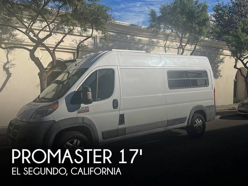 2016 Ram Promaster 2500 High Roof 159WB 17ft for Sale