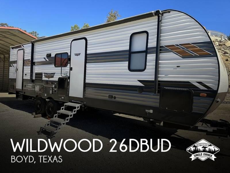 2021 Forest River Wildwood 26DBUD 26ft for Sale