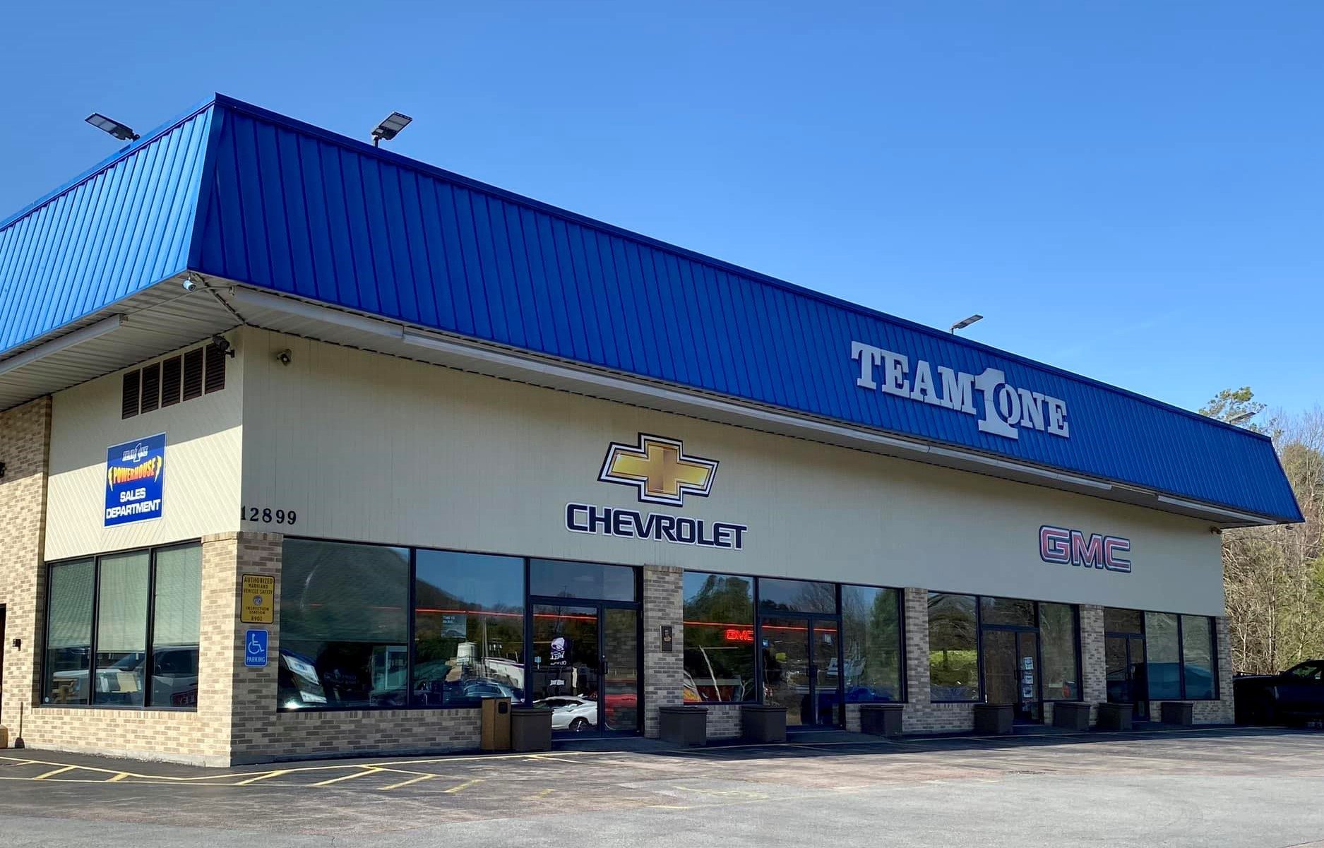 Team One Chevrolet GMC in Oakland, MD 21550