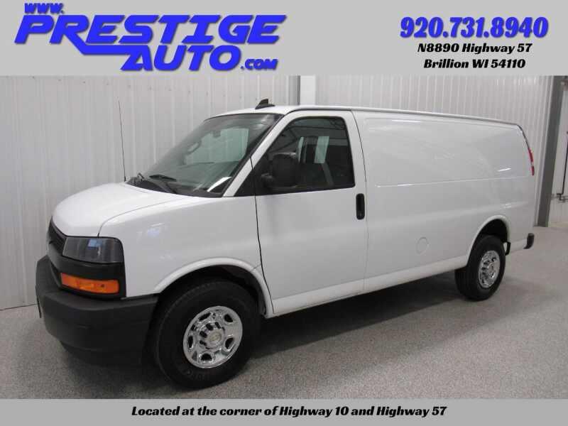 2021 Chevrolet Express White, 102K miles for Sale