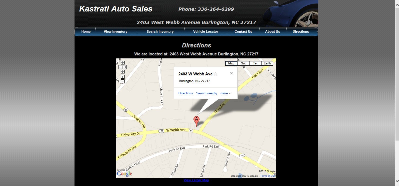 Kastrati Auto Sales in Burlington, NC 27215
