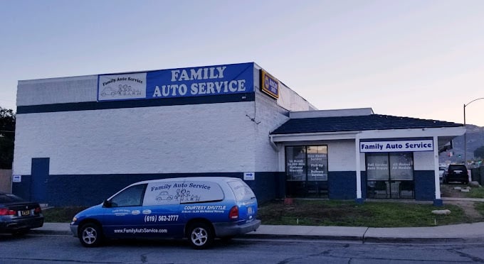 Family Auto Service - Mission Gorge Rd #3104 | Santee, CA 92071
