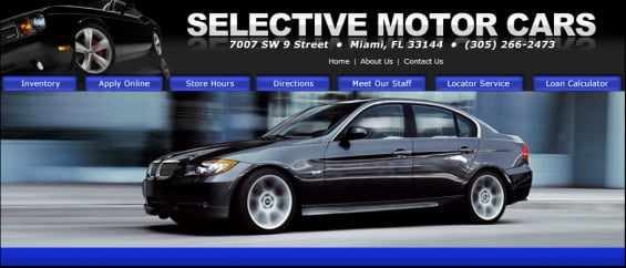 Selective Motor Cars in Miami, FL 33144