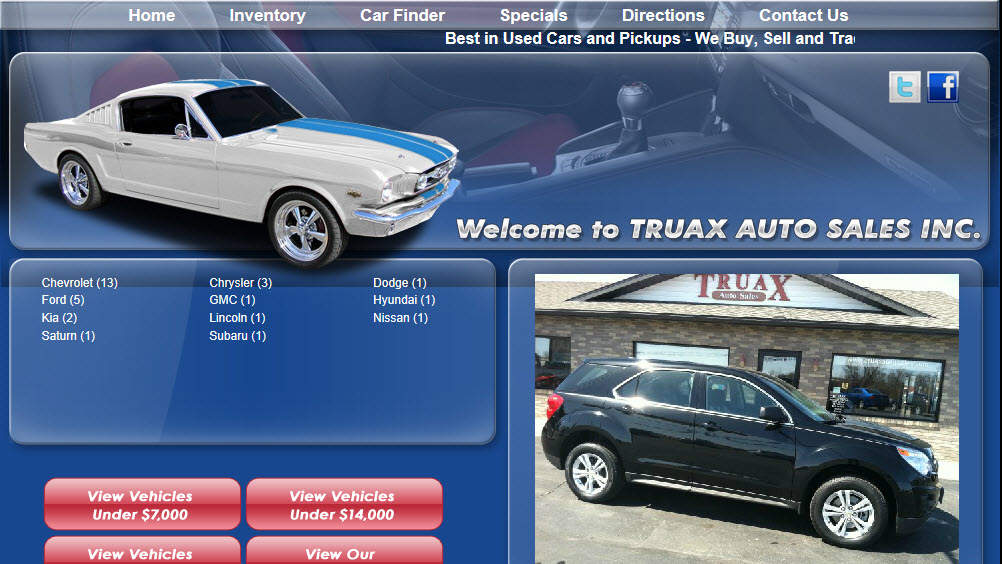 Truax Auto Sales in Deer Creek, MN 56527