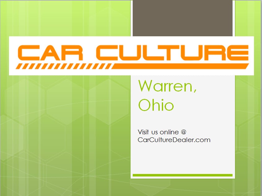 Car Culture in Warren, OH 44484