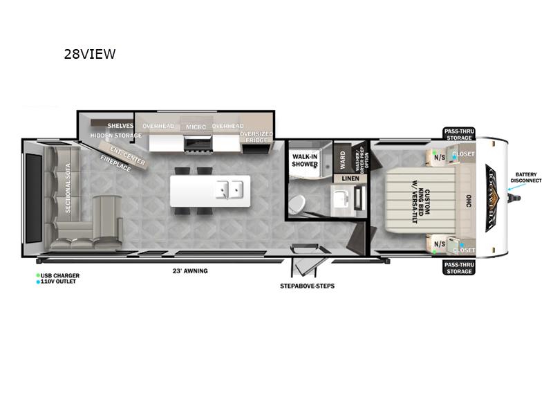 2024 Forest River Wildwood 28VIEWX for Sale