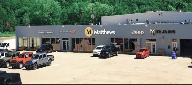 Matthews Chrysler Dodge Jeep Ram in Susquehanna, PA 18847