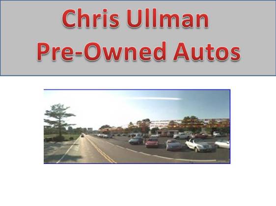 Chris Ullman Pre-owned Autos in Williamstown, WV 26187