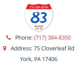 83 Auto LLC in York, PA 17406